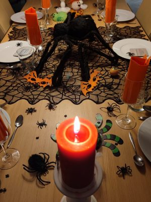 Tischdeko Halloween